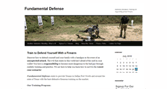 Desktop Screenshot of fundamentaldefense.com